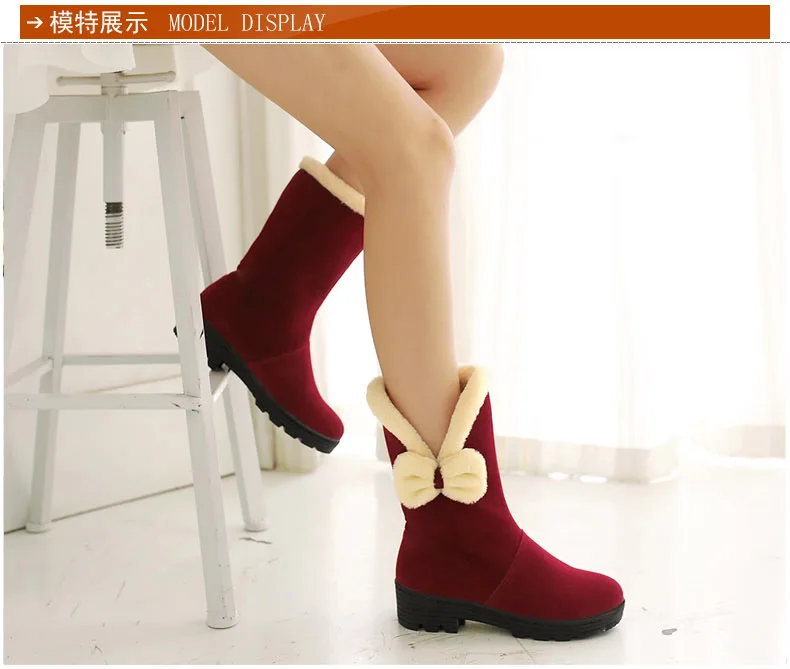 Botas de Neve Sapatos de Bebê Botas de Algodão de Pelúcia Calçados Infantis Meninas Botas Outono Inverno 2020 Novas Crianças Grandes Quente Criança Sapatos Princesa Ks267 5 Mamãe e Bebê