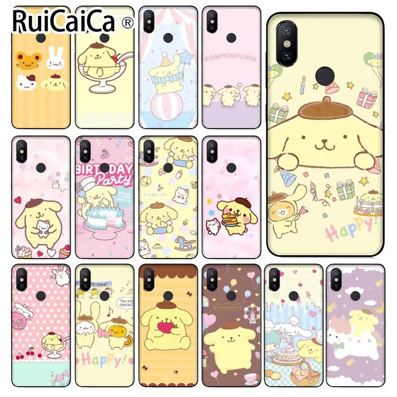 Чехол для телефона Ruicaica Sanrio pompompurin с рисунком девочек Xiaomi Mi 6 Note3 8 8SE Redmi 5 5Plus Note4 4X