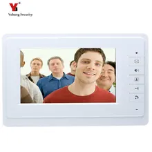 Yobang Security freeship 7″ LCD indoor monitor without outdoor camera indoor screen for video intercom door bell phone