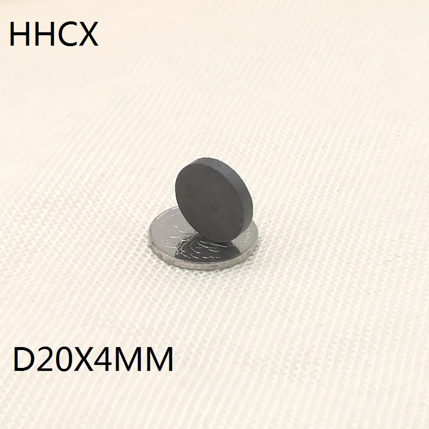 10 шт./лот Y30 диск ферритовый магнит 20*4 мм постоянный магнит 20 мм x 4 мм черный круглый динамик 20x4 мм