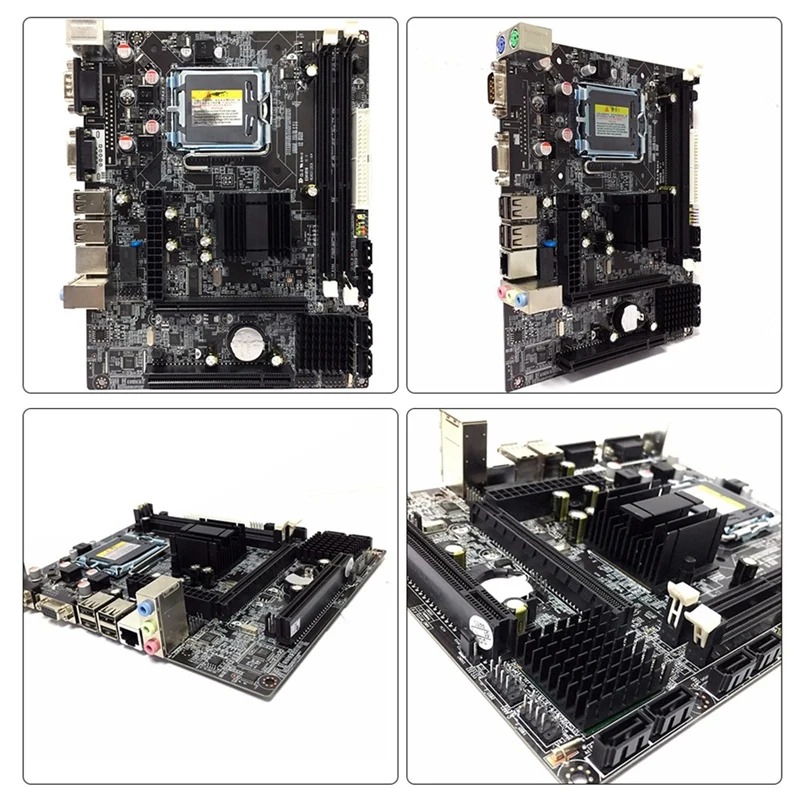 Материнская плата PPYY NEW G41 Lga775 для настольных ПК чипсет Intel Ddr3 двойная Usb 2 0 Lga 775