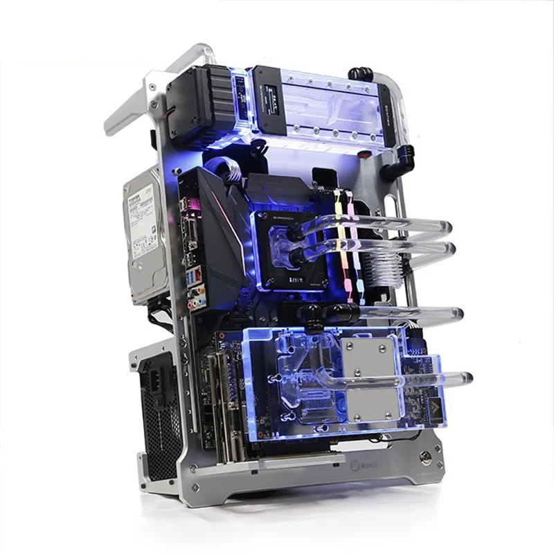 Barrowch Mobula FBACE 01 модульный игровой системный блок алюминиевый вертикальный корпус