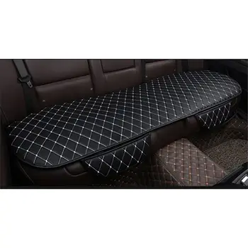

New Car Seat Four Seasons Universal Without Backrest Slip-Free Tied Leather Embroidery High-End Seat Cushion