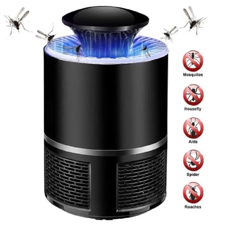 Assassino do Mosquito Carregador Usb Eletrônico Lâmpada Anti mosquito Fly Insect Killer Luz Inalador