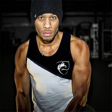 Брендовая летняя хлопковая приталенная Мужская майка, одежда для бодибилдинга, майка золотого фитнеса, топы, футболки