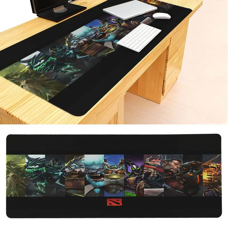  MaiYaCa Simple Design Dota Hero Comfort Mouse Mat Gaming Mousepad Size for 300*700*2mm and 300*900*
