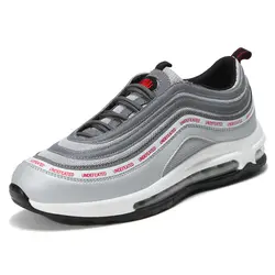 Air Sole Спортивная обувь для мужчин удобные брендовые новые кроссовки размер 39-46 на шнуровке уличная сетка Фитнес Спортивная обувь для