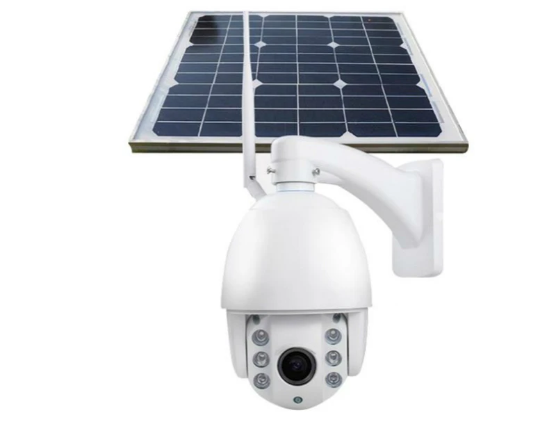 Камера видеонаблюдения Camhi Solar 3G/4G беспроводная HD 1080 P Wi Fi PTZ Onivf H.264 P2P ONIVF 2 МП IP|wifi ptz