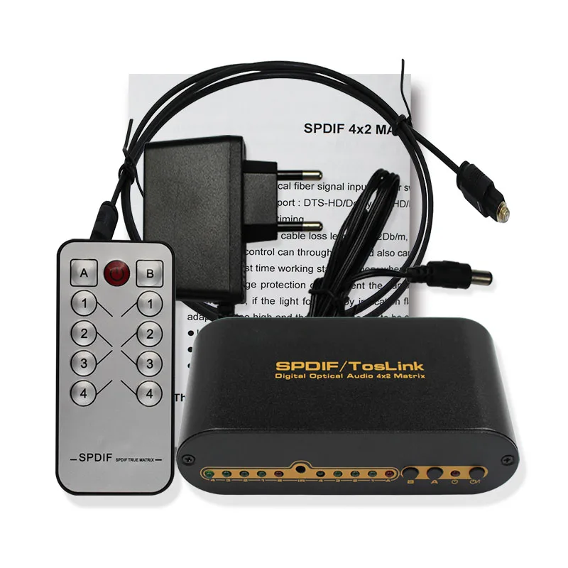 Digital optical audio matrix ZX_QT42R EU-800