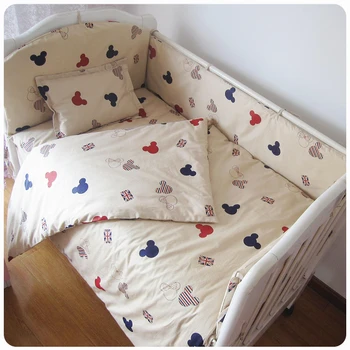 9PCS Customize Crib Bedding set kit de berço protetor de berço bed around bedding set,4bumper/sheet/pillow/duvet 9PCS Customize Crib Bedding set kit de berço protetor de berço bed around bedding set,4bumper/sheet/pillow/duvet