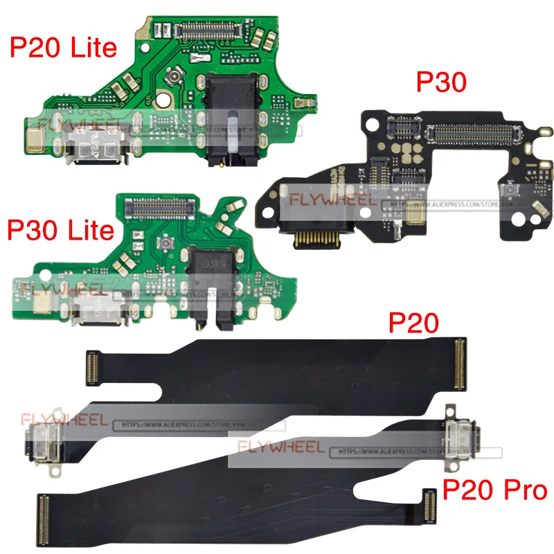 1 шт. гибкий зарядный кабель для HuaWei P20 P30 Lite Pro USB зарядное устройство Порт док