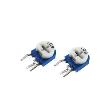 

HAILANGNIAO 500pcs Trimmer Potentiometer RM065 RM-065 10Kohm 103 10K Trimmer Resistors Variable adjustable Resistors