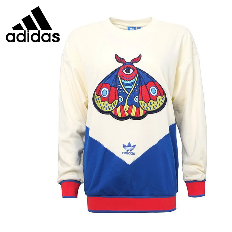 

Original New Arrival Adidas Originals EA SWEATER Women's Pullover Jerseys Sportswear