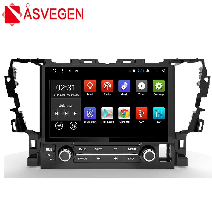 Clearance Asvegen Touch Screen 12.1" Android 6.0 Quad Core Car Auto WIFI Radio Multimedia Player GPS Navigation For Toyota alphard 2015 0