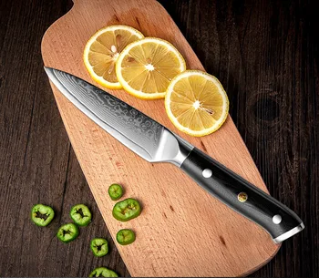 Chef Knife Damascus Steel Japan Sankotu Cleaver Knife Cut Meat Utility Kiritsuke Fruit Kitchen Knife Cooking Tool Chef Knife Damascus Steel Japan Sankotu Cleaver Knife Cut Meat Utility Kiritsuke Fruit Kitchen Knife Cooking Tool