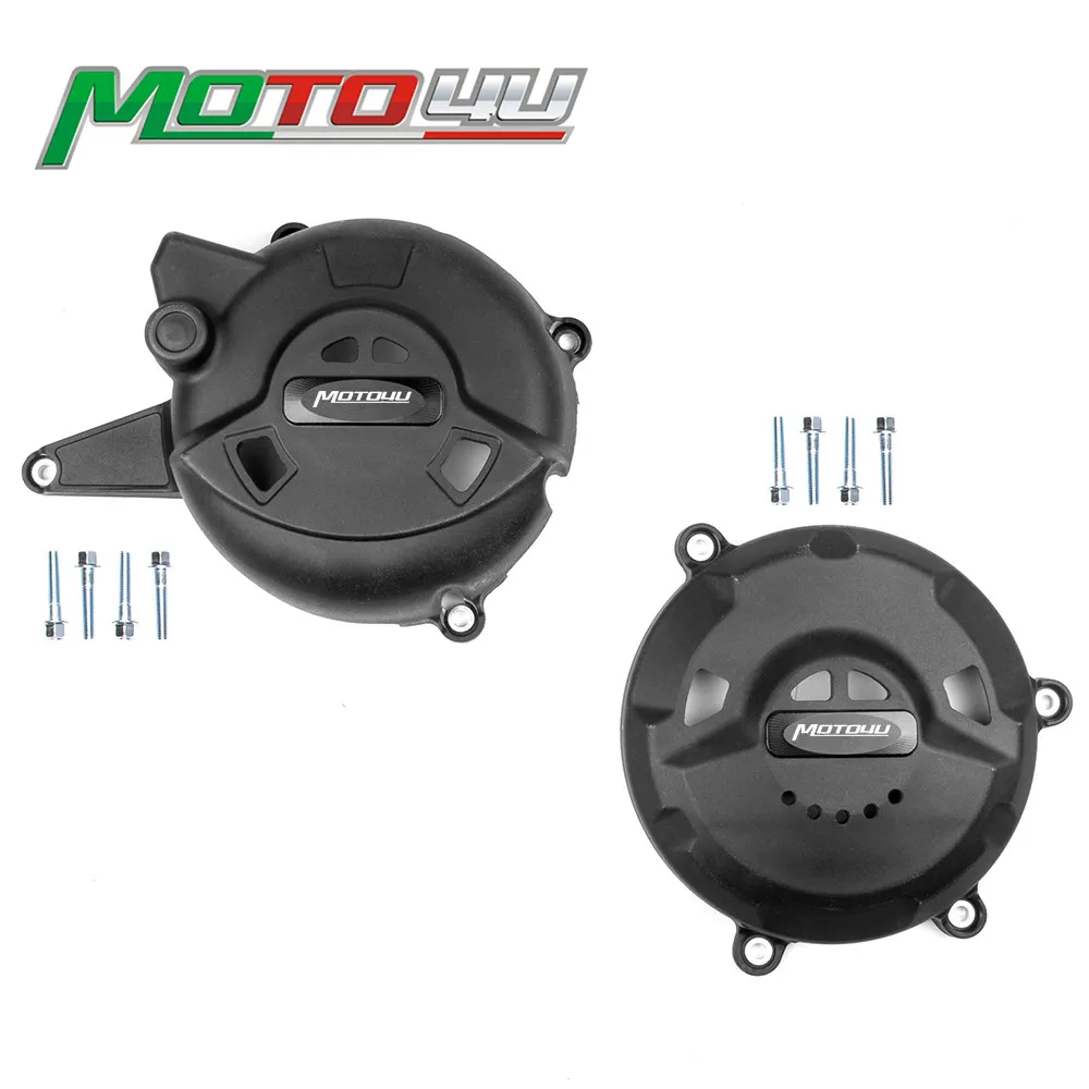 

Motorcycle Racing Engine Cover Guard Protector Generator Stator Case Cover Set For Ducati 959 Panigale 2016 2017 2018