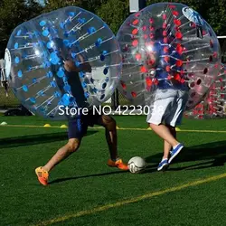 Бесплатная доставка активного отдыха 1,5 м ПВХ надувные бампер пузырь футбол Zorb
