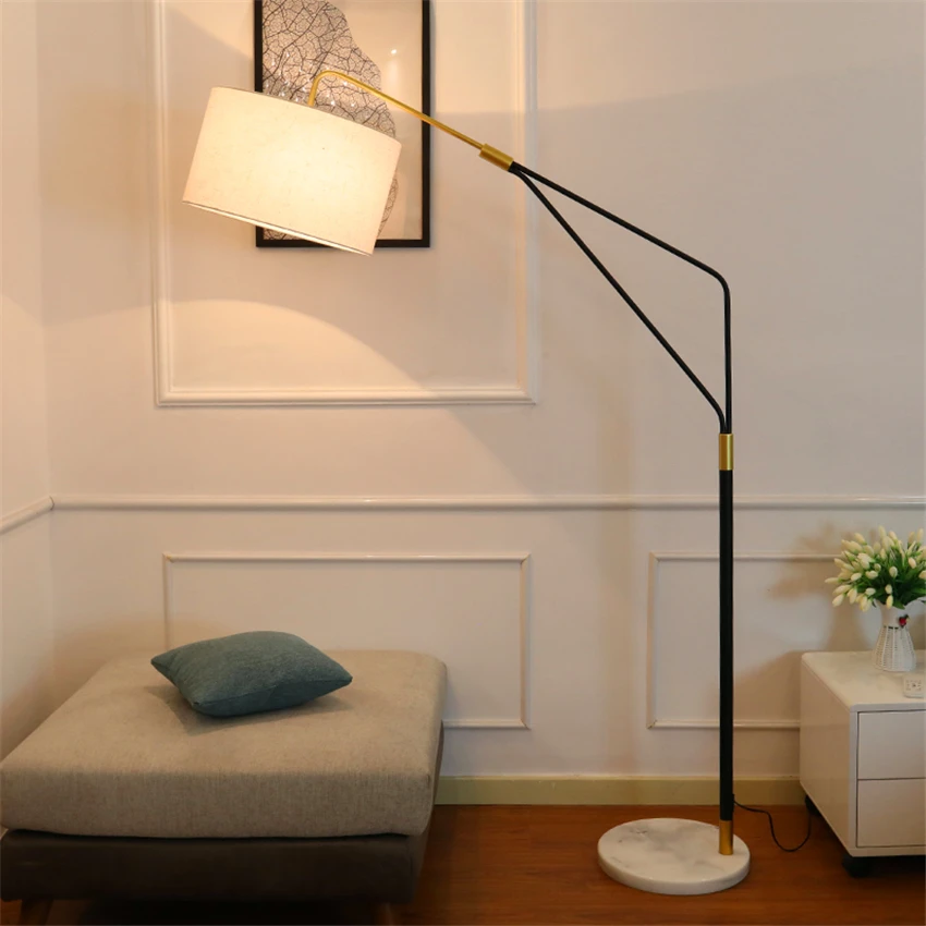 

modern LED Floor Lamp Fishing Standing Lamp Creative Light Fixtures for Living Room Bedroom Study Home Deco Floor light Lighting