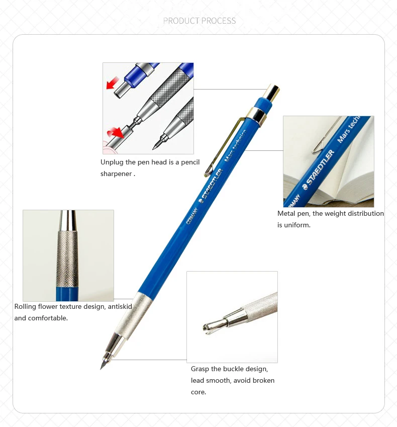 STAEDTLER 780C карандаш для рисования 2,0 мм анимационная Инженерная ручка для рисования