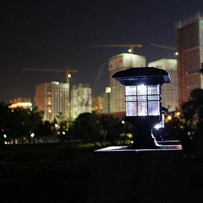Livre à Prova Lâmpada de Parede Energia sem Fiação Luz ao ar Coluna Solar Cabeça Tampa Dwaterproof Água Decorativa Pátio Wwo66 Luz Led 3 água decorativa lâmpada de parede pátio energia sem fiação wwo66