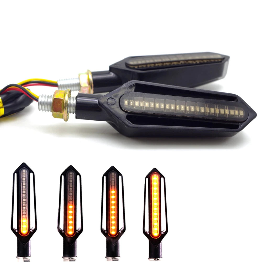 

Universal 12V Motorcycle turn signal lights clignotant moto led Amber Indcator FOR kawasaki kle 500 yamaha xmaxcbf 600 r1150gs
