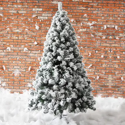 

180cm Christmas tree cedar flocking snowing artificial Christmas tree decorations Christmas decorations for home free shipping