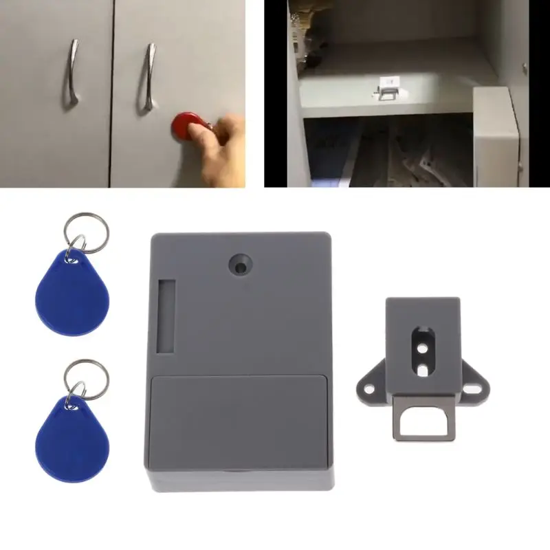 Невидимые скрытые RFID замки для шкафов скрытый DIY замок электронный шкафа |