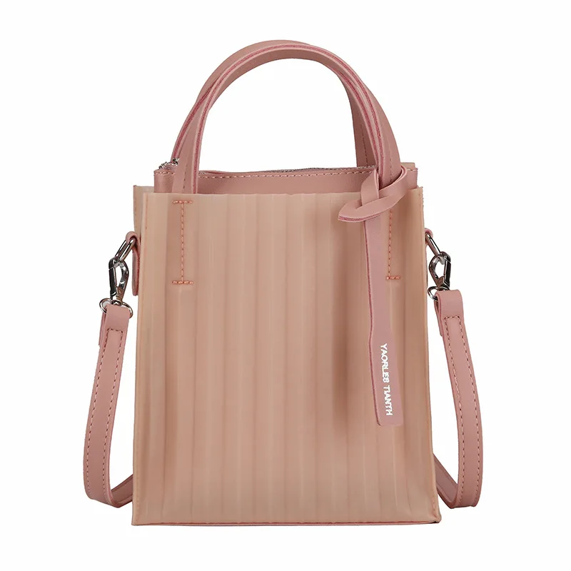 

Ougger Crossbody Bags for Women Normcore/Minimalist Pink Flap Bag PU for Versatile