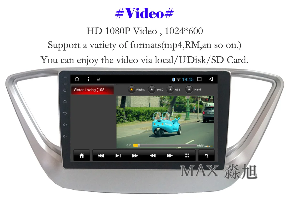 Top MAX GPS Navigation System Android 8.1.0 Car DVD For Hyundai Verna Solaris 2017 2018 Car Radio RDS Map SWC 4G WiFi Bluetooth Call 7