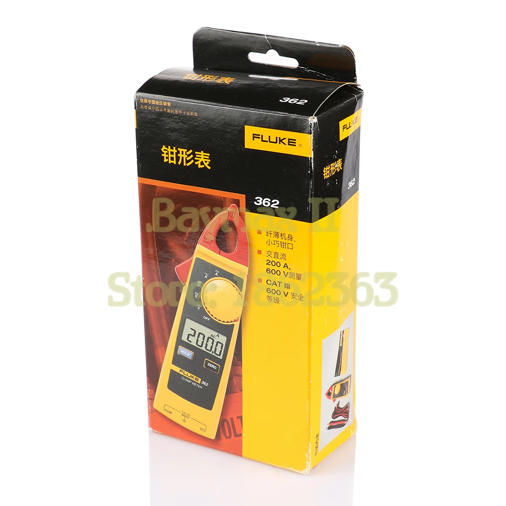 FLUKE 362 AC/DC 200A основные функции цифровой клещи для AC/DC Напряжения тока, сопротивления, непрерывности измерения