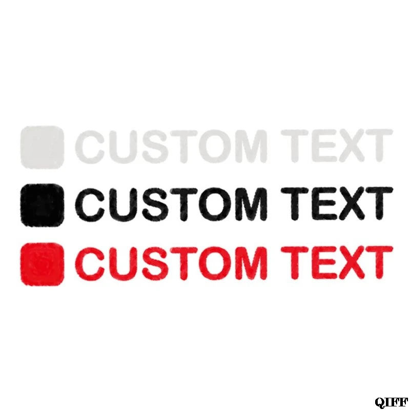 

20*2CM Personalized Custom Username Waterproof Car And Motorcycle Decals Bumper Sticker