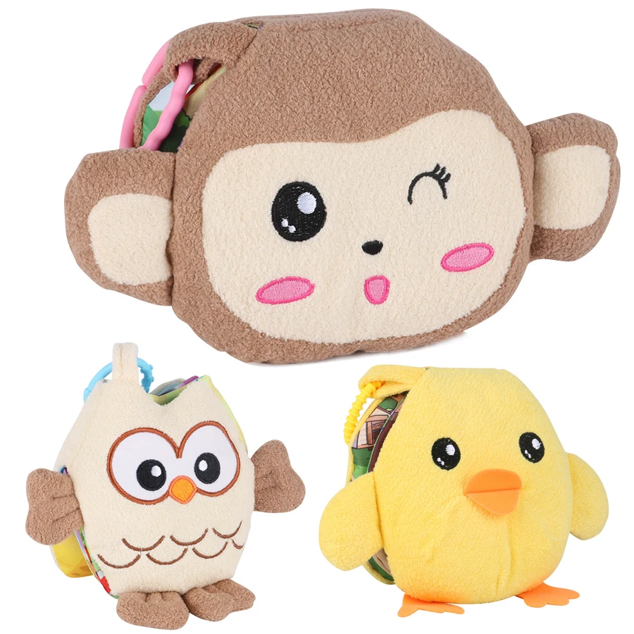 

Baby Cloth Books Ratteles Animal Style Toys Infant Kids Early Development Books Learning Education Activity Baby Toys DS19