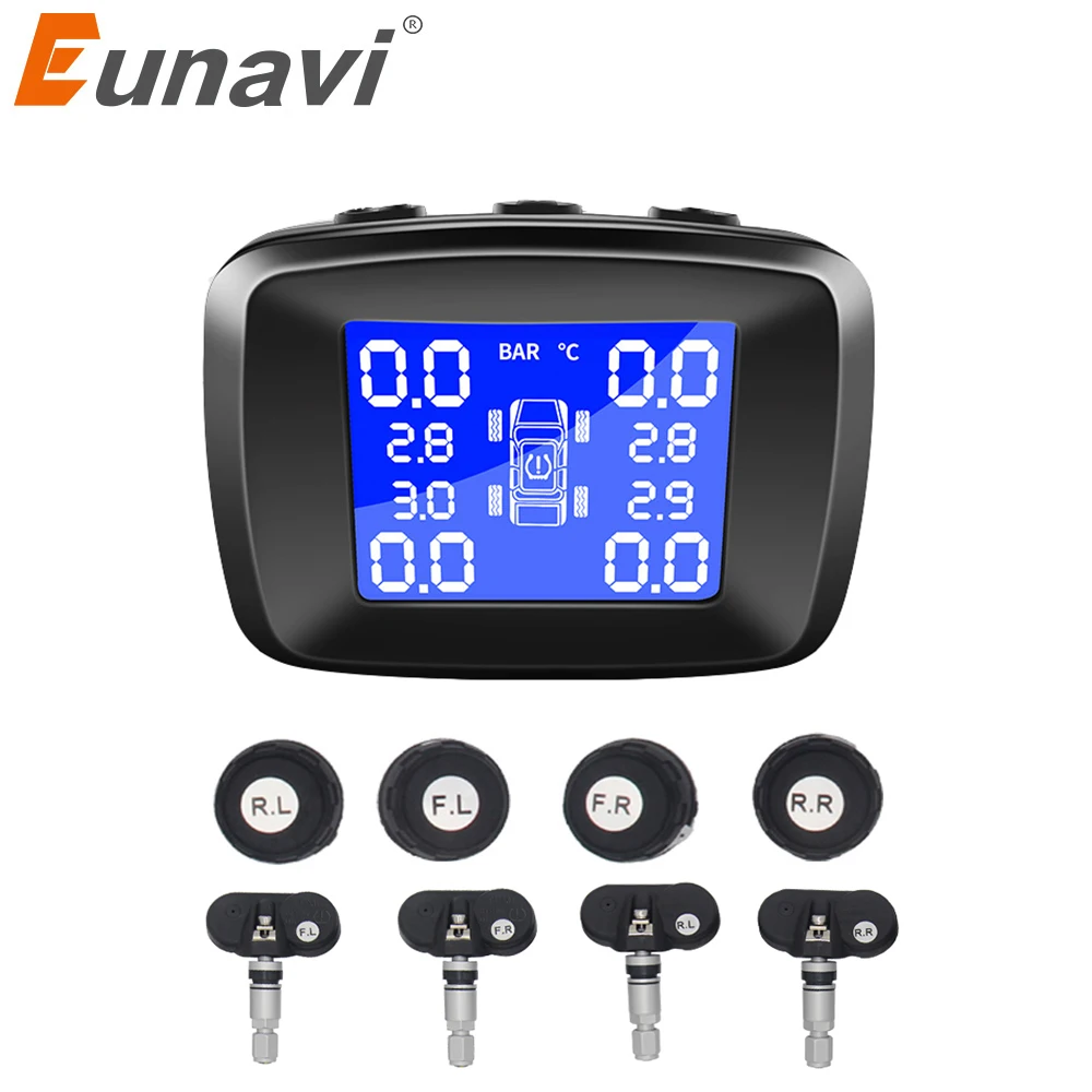 Автомобильный прикуриватель Eunavi TPMS система контроля давления в шинах со