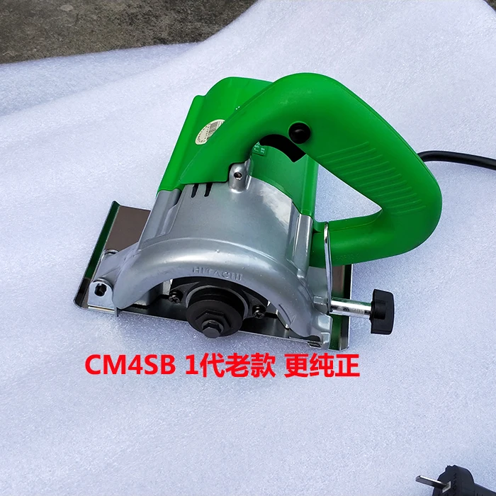 Новинка Подлинная машина для мрамора Hitachi CM4SB 4 дюймовая режущая двухизоляционная