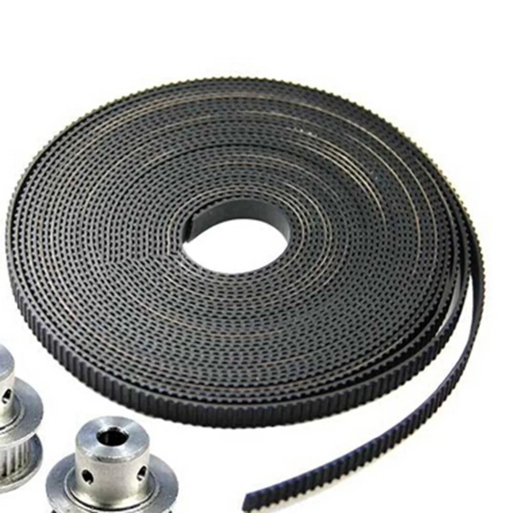

(Q) 3d Printer Timing Belt 5m/lot GT2-6mm 10mm Open Timing Belt Width 6mm 10mm GT2 Belt Rubbr Fiberglass Cut To Length