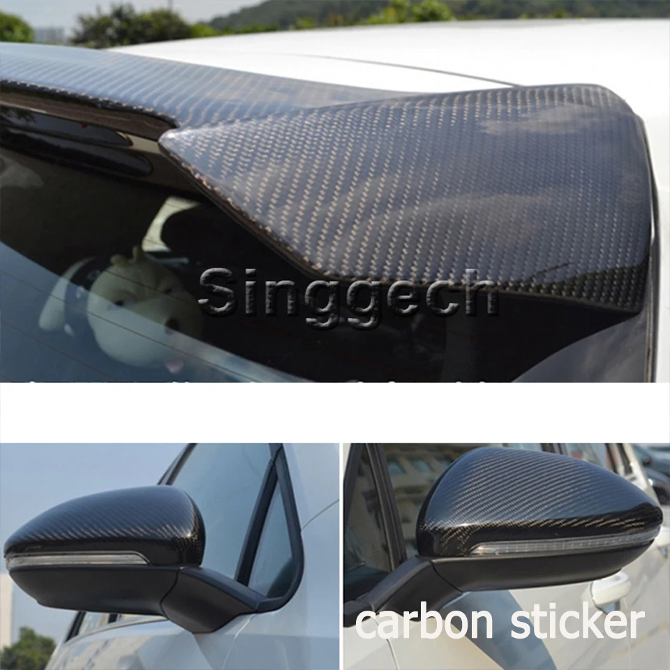 Car-Styling 5D Carbon Fiber Car Sticker For BMW E90 F30 F10 m3 Audi A3 A6 C5 C6 Opel Insignia Ssangyong kyron rexton Accessories