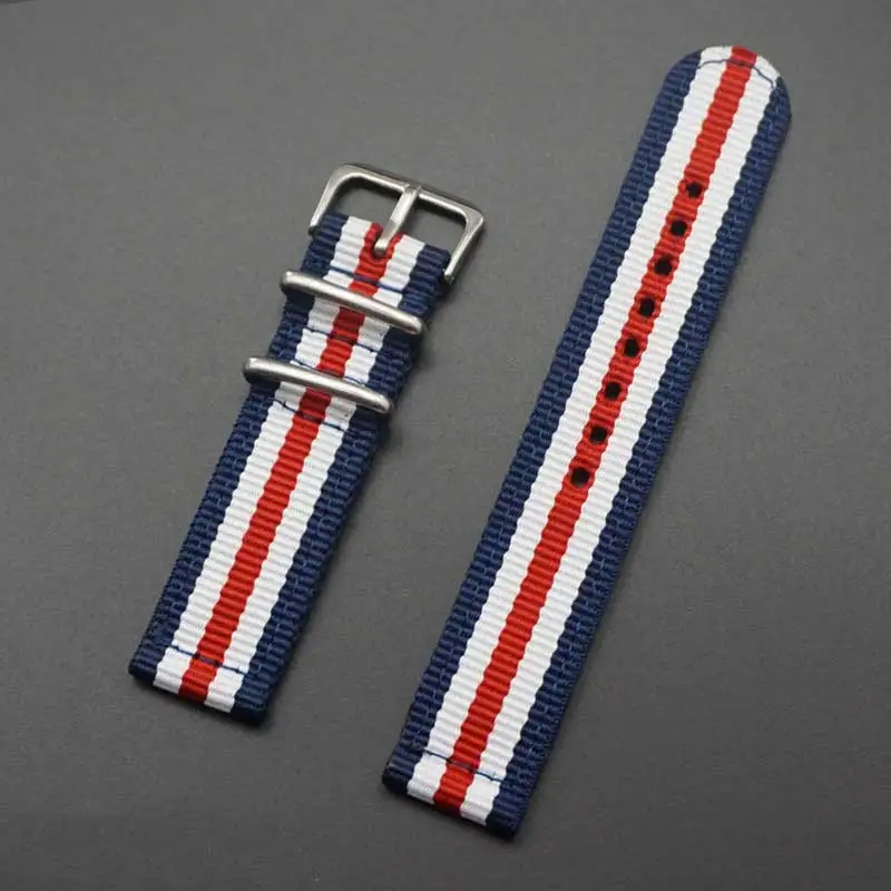 wo paragraph canvas 20mm nylon watch strap 22mm watch band 18mm nato strap Dw solid color Watch Belts wo paragraph canvas 20mm nylon watch strap 22mm watch band 18mm nato strap Dw solid color Watch Belts