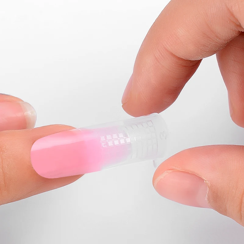 Formas de extensión de puntas de uñas falsas Gel UV acrílico molde de construcción rápida puntas de uñas de fibra de vidrio decoración de uñas HERRAMIENTA DE MANICURA DIY