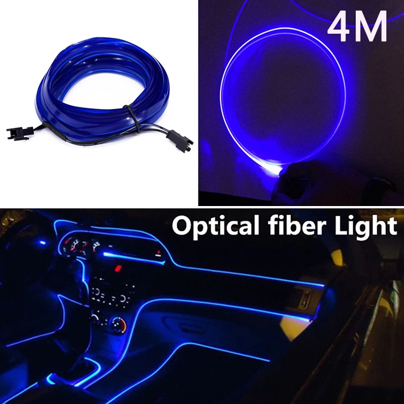 

Decorative Interior Light Lamp Flexible Water Resistant Car Light Dash Wire Trim Mounting Atmosphere