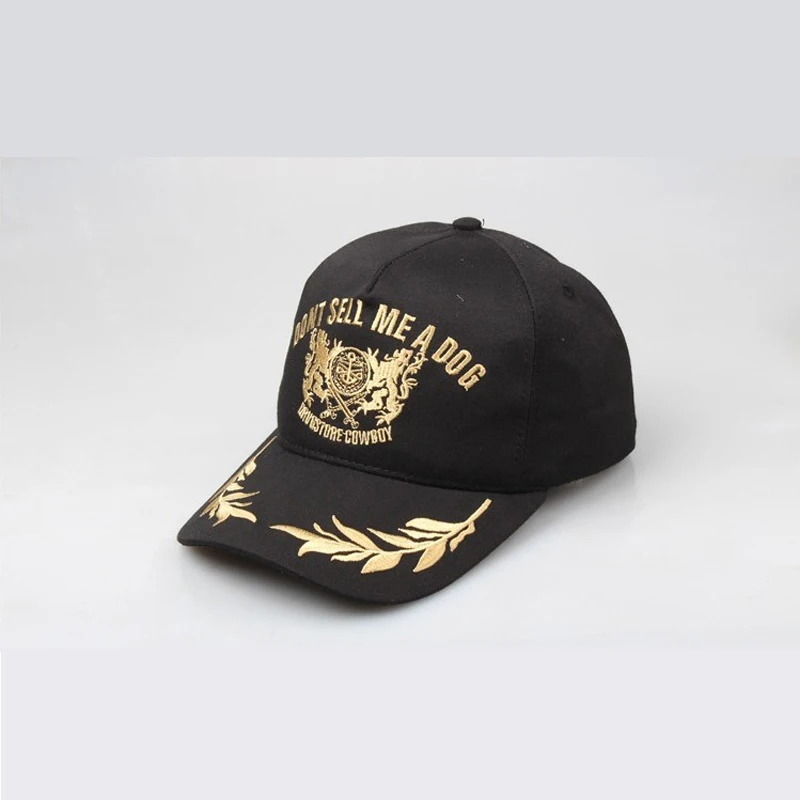 

Four Seasons Tide Men's Golden Wheat Cotton Baseball Cap Outdoor Casual Embroidery Duck Tongue Hat Visor Cap For Men