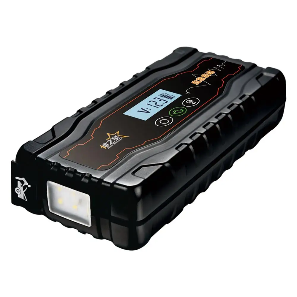 

JUMP MONSTER 12V 3.5Ah Portable Car Jump Starter IP65 Waterproof Power Bank Dual USB Battery Booster
