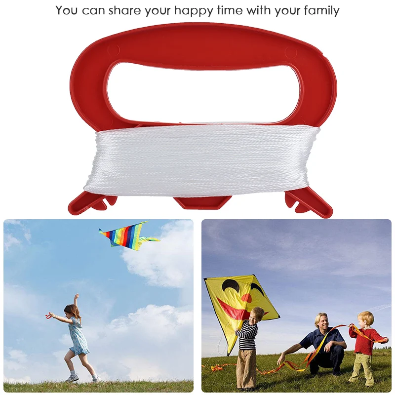 

Kite Accessories Kite Line Kite Line Board Outdoors Kite Requisite Sky Auxiliary Red String Game 100M Rope Toys Accessories