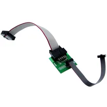 Cabo de download bluetooth 4.0 cc2540 zigbee cc2531, dongle e programador usb de download de conector de programação