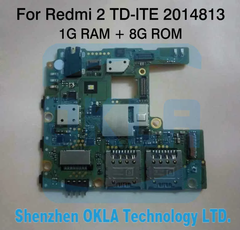 Redmi 2 TD-LTE 2014813 1G RAM 8G ROM mother board-back