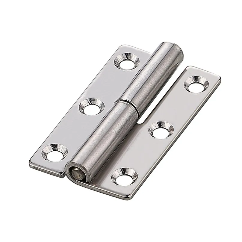 Door Hinges Lift Off Hinge Stainless Steel 304 Polished Finish Left Handedness Door Hinges