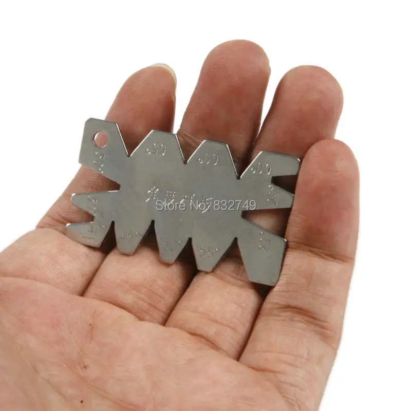 New 2pcs MachIning Threads Angles Measure Tool Screw Cutting Gauge