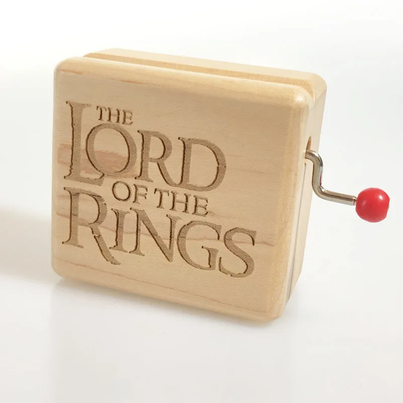 The lord of the rings music box handmade Wooden music box birthday Christmas Valentine's day lovers gifts special free shipping