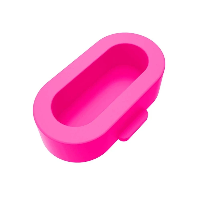 Новое Силиконовое пылезащитное зарядное устройство 1 шт. защита порта Пылезащитная заглушка для Garmin Fenix 5s/5/5X - Цвет: Hot Pink