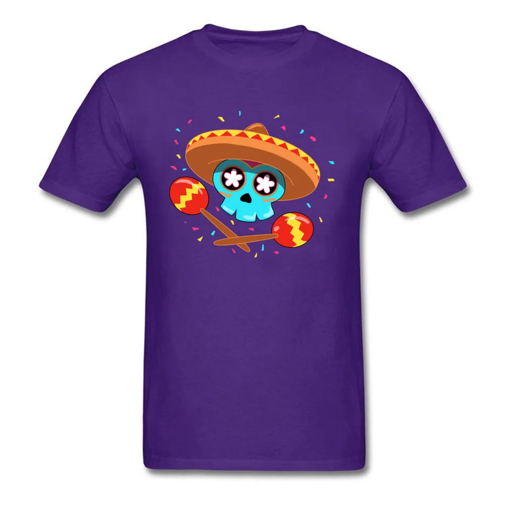 cross maracas 7315 Casual T Shirts for Men 100% Cotton Summer Fall Tops Shirt Clothing Shirt Short Sleeve New Arrival Crewneck cross maracas 7315 purple