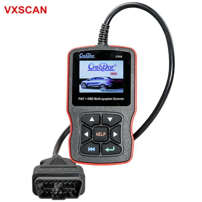 Мультисистема сканера Creator C508 OBDII/EOBD для FIAT/Alfa/Abrath/Lancia подушка безопасности/ABS|airbag